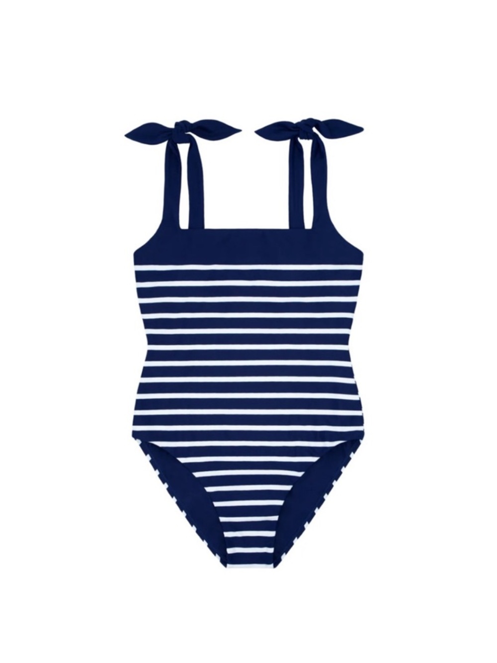 NWT Minnow Breton Stripe Navy & Blue One piece swimsuit - Small
